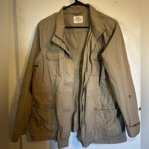 St. John’s Bay Trench Coat / Tan Jacket